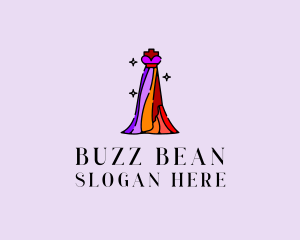 Stylish Mannequin Dress Gown logo design