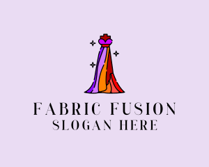 Stylish Mannequin Dress Gown logo design