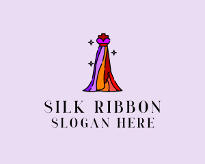 Stylish Mannequin Dress Gown logo design