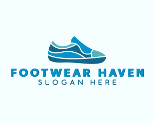 Fashion Sneakers Shoe logo design