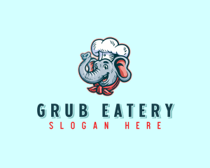 Elephant Chef Eatery logo design