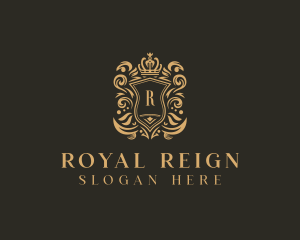 Royal Regal Shield logo design