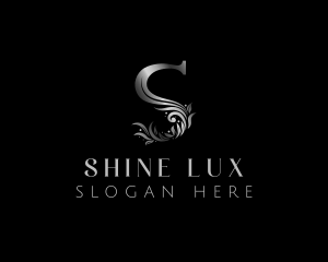 Elegant Luxe Boutique Letter S logo design