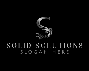 Elegant Luxe Boutique Letter S logo design