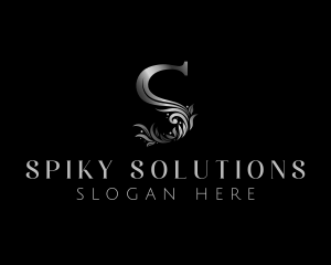 Elegant Luxe Boutique Letter S logo design