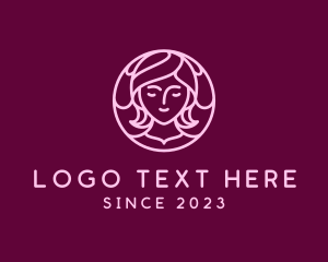 Minimalist Teenage Girl logo