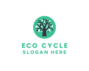 Leaf Organic Tree  logo