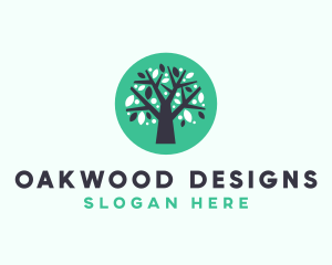 Oak Tree Park logo design