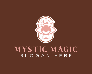 Cosmic Eye Boho logo design