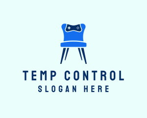 Gaming Controller Chair logo design