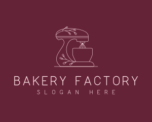 Stand Mixer Bakery logo design