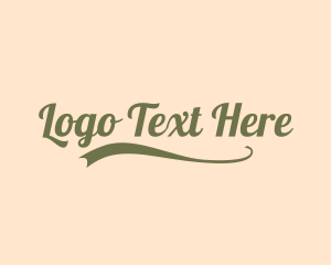 Generic Script Business Logo