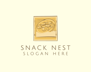  Cheese Platter Snack logo design