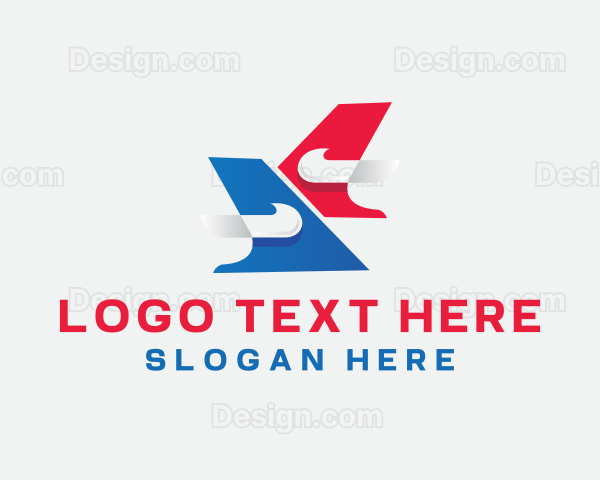 Modern Airline Transportation Logo