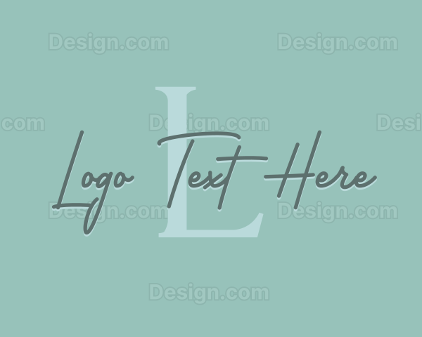 Luxury Fashion Stylist Logo