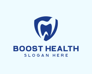 Dental Health Shield logo design