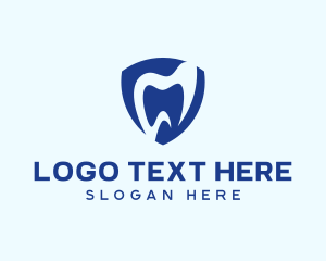 Health - Dental Health Shield logo design
