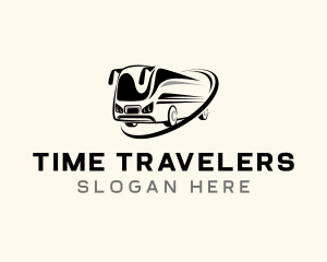 Travel Tour Bus logo design