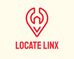 Wrench Location Pin  logo