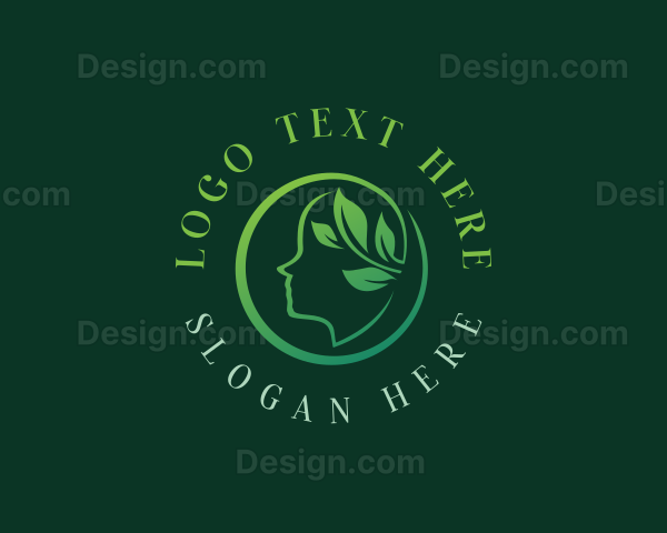 Mental Health Leaf Logo