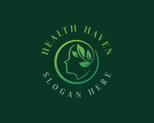 Mental Health Leaf logo design