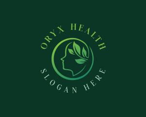 Mental Health Leaf logo design