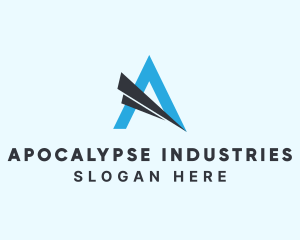 Industrial Company Letter A logo design