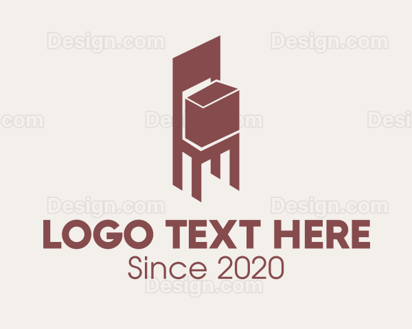 Brown Chair Box Logo