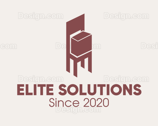 Brown Chair Box Logo