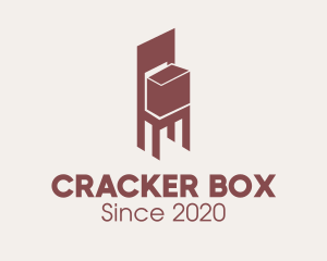 Brown Chair Box logo design