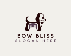 Dog Pup Grooming logo