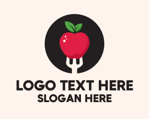 Apple Fruit Fork  logo