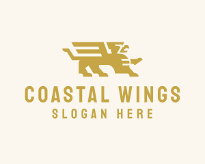 Professional Griffin Wings logo design