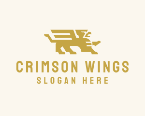 Professional Griffin Wings logo design