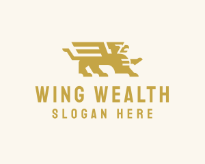 Professional Griffin Wings logo design