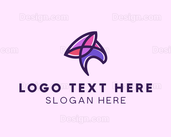 Abstract Fancy Shape Logo