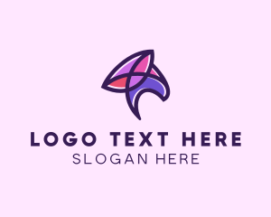 Abstract Fancy Shape logo