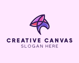 Abstract Fancy Shape logo