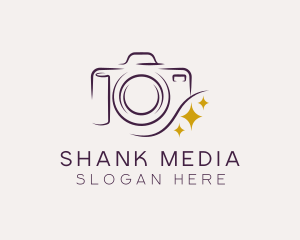 Camera Lens Photography logo design