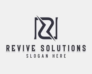 Company Firm Letter R logo design