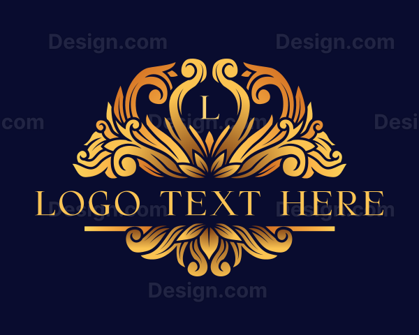 Premium Ornamental Crest Logo