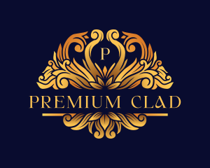 Premium Ornamental Crest logo design