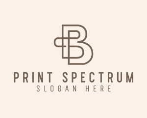 Generic Business Letter B  logo design