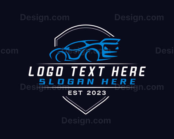 Luxury Car Mechanic Logo