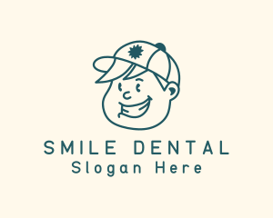 Chubby Smiling Boy logo design