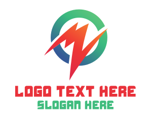 Round - Modern Round Spark logo design