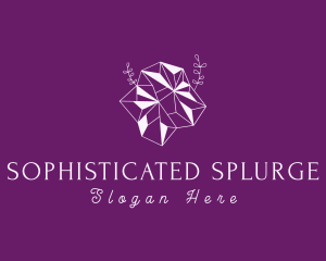 Luxury Premium Gemstone logo design