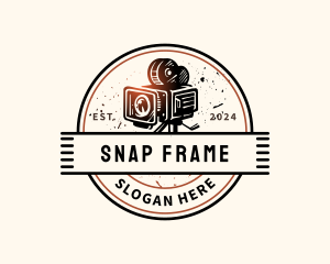 Camera Photography Vintage logo design