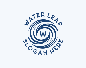 Water Waves Whirlpool logo design