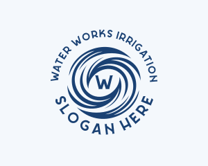 Water Waves Whirlpool logo design